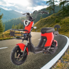 Електрически скутер с кош – MOTOR4 FS -15538