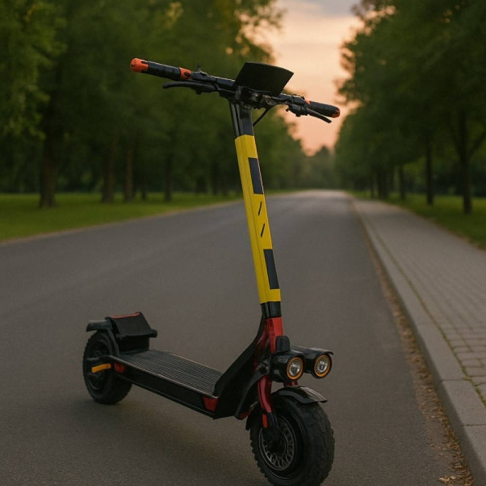 Електрическа тротинетка с 48V литиева батерия, пробег до 50 км и 11″ гуми L22 ЕЛЕКТРОНИКА Електрическа тротинетка с 48V литиева батерия, пробег до 50 км и 11″ гуми L22