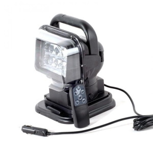 LED боен фар 50W с дистанционно и алуминиев корпус.