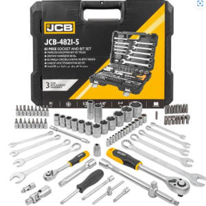 Гедоре JCB 82 части | 1/2″ и 1/4″ в куфар