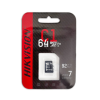 Micro SD карта памет 64GB с адаптер и опаковка.
