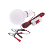 Акумулаторна LED лампа 9W с кабел 4 м и щипки за акумулатор.