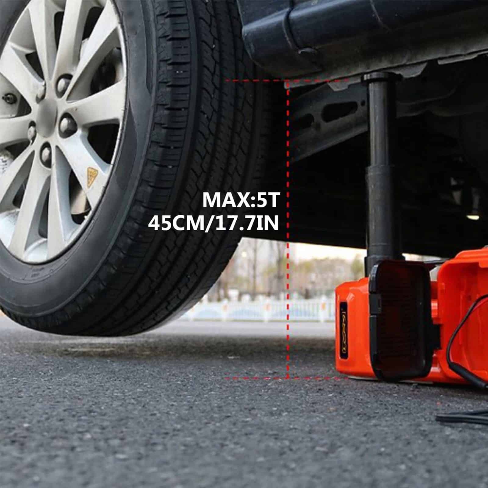 Електрически крик и гайковерт 3в1 12V | Авариен комплект АВТО Електрически крик и гайковерт 3в1 12V | Авариен комплект