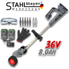 Акумулаторен тример STAHLMAYER PRO с колелца