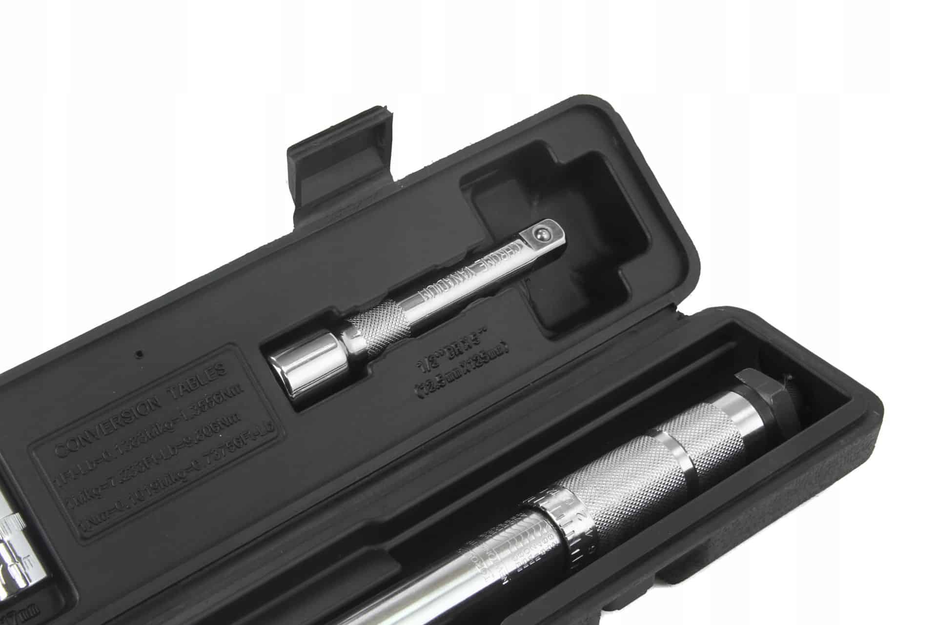 Динамометричен ключ 1/2″ 28-210Nm MAR-POL с вложки АВТОСЕРВИЗНО ОБОРУДВАНЕ Динамометричен ключ 1/2″ 28-210Nm MAR-POL с вложки