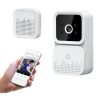 M6 WiFi мини камера със звънец с нощно виждане и двупосочно аудио.