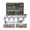 Мини гедоре RockForce 31 части 1/4" в компактен калъф