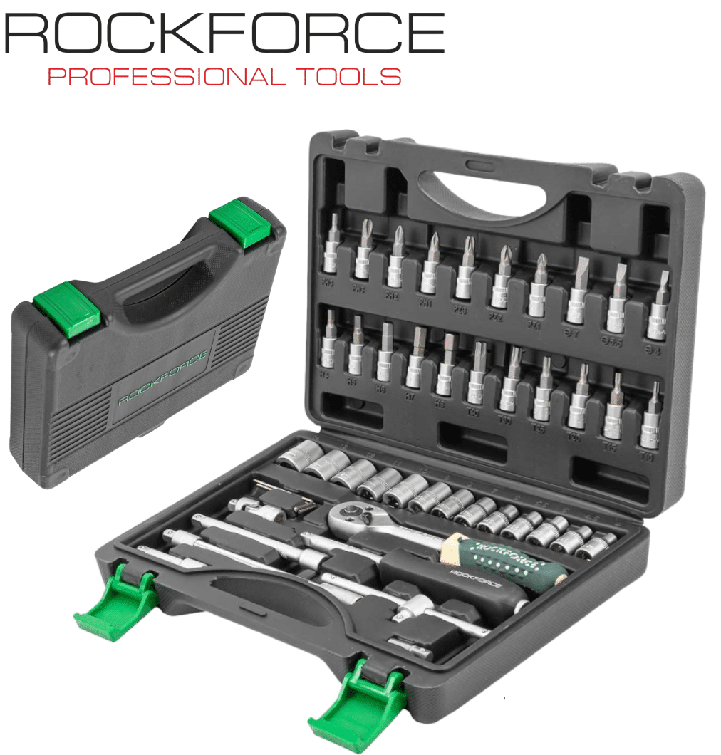 Гедоре 1/4 46 части RockForce RF-2462-5 | Комплект ГЕДОРЕТА Гедоре 1/4 46 части RockForce RF-2462-5 | Комплект