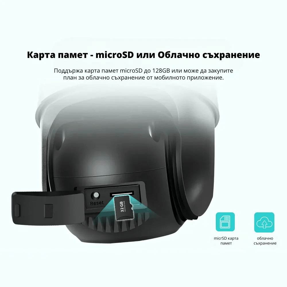 Външна WiFi камера 2×3MP, 2 бр. | Два обектива + AI, iCSee ВИДЕОНАБЛЮДЕНИЕ Външна WiFi камера 2×3MP, 2 бр. | Два обектива + AI, iCSee