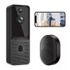 T6 WiFi интелигентен видео звънец 1080P с нощно виждане.