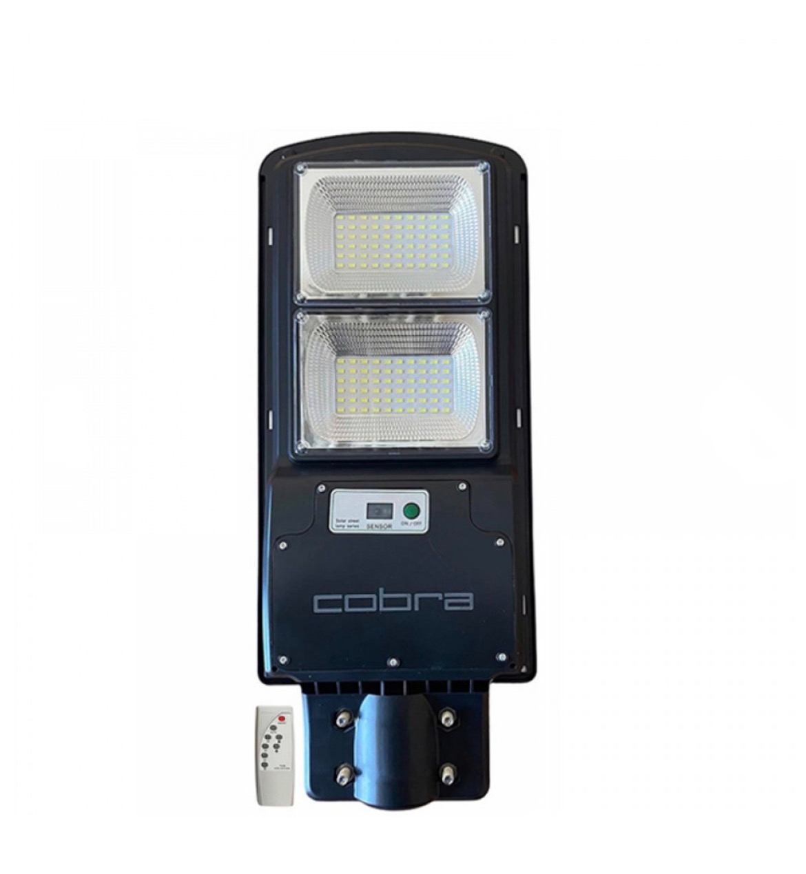 Соларна Улична Лампа Cobra 600W | Автономна ДОМ И ГРАДИНА Улична соларна лампа COBRA 600W, монтирана на стълб.