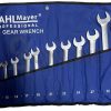 Комплект звездогаечни тресчотни ключове StahlMayer