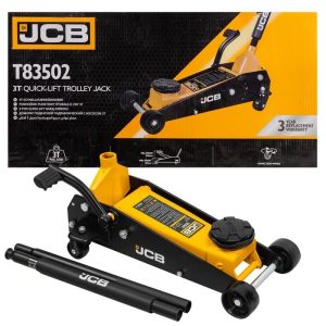 Крик крокодил JCB 3 тона с педал | T83502 | 145-500 мм АВТО Крик крокодил JCB 3 тона с педал