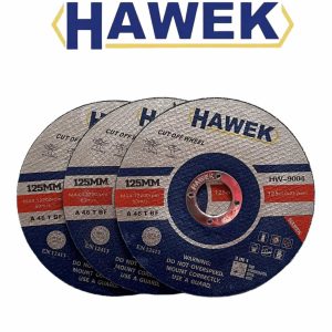 Дискове за метал HAWEK | 25 броя, 125 мм, отвор 22.2 мм