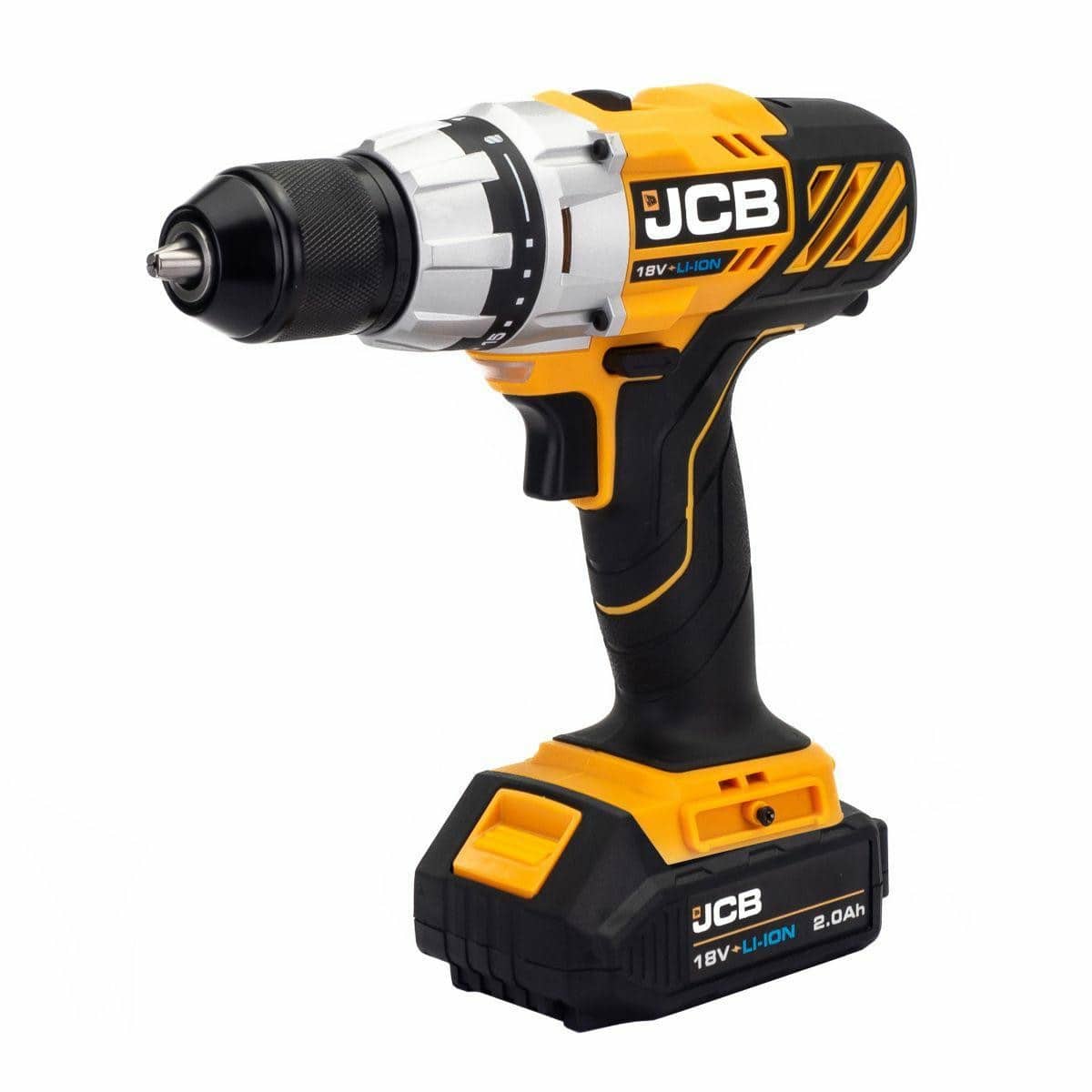 Акумулаторен винтоверт JCB 18V | 45 Nm, 2 скорости АКУМУЛАТОРНИ ИНСТРУМЕНТИ Акумулаторен винтоверт JCB 18V | 45 Nm, 2 скорости