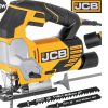 Електрически прободен трион JCB-JS800-E с LED светлина и гумирана дръжка.