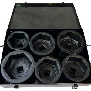Комплект ударни вложки 1″ KRAFTWELLE 6 части | 80-105 мм