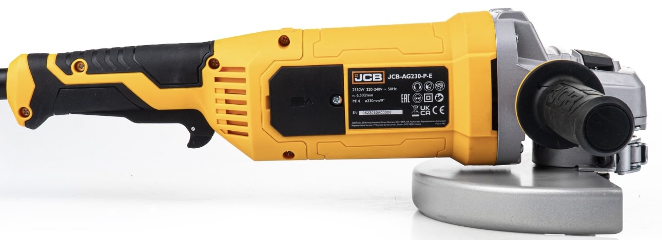 Електрически ъглошлайф JCB | 2350W, 230 мм, 6500 об/мин ЕЛЕКТРИЧЕСКИ ИНСТРУМЕНТИ Електрически ъглошлайф JCB | 2350W, 230 мм, 6500 об/мин