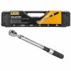 Динамометричен ключ JCB 3/8" 20-120 Nm в пластмасов куфар.