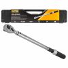 Динамометричен ключ JCB 1/2" 40-220 Nm в пластмасов куфар.