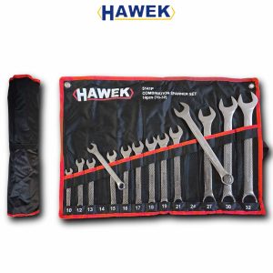 Звездогаечни ключове HAWEK | 14ч 10-32мм ИНСТРУМЕНТИ Професионален комплект звездогаечни ключове HAWEK