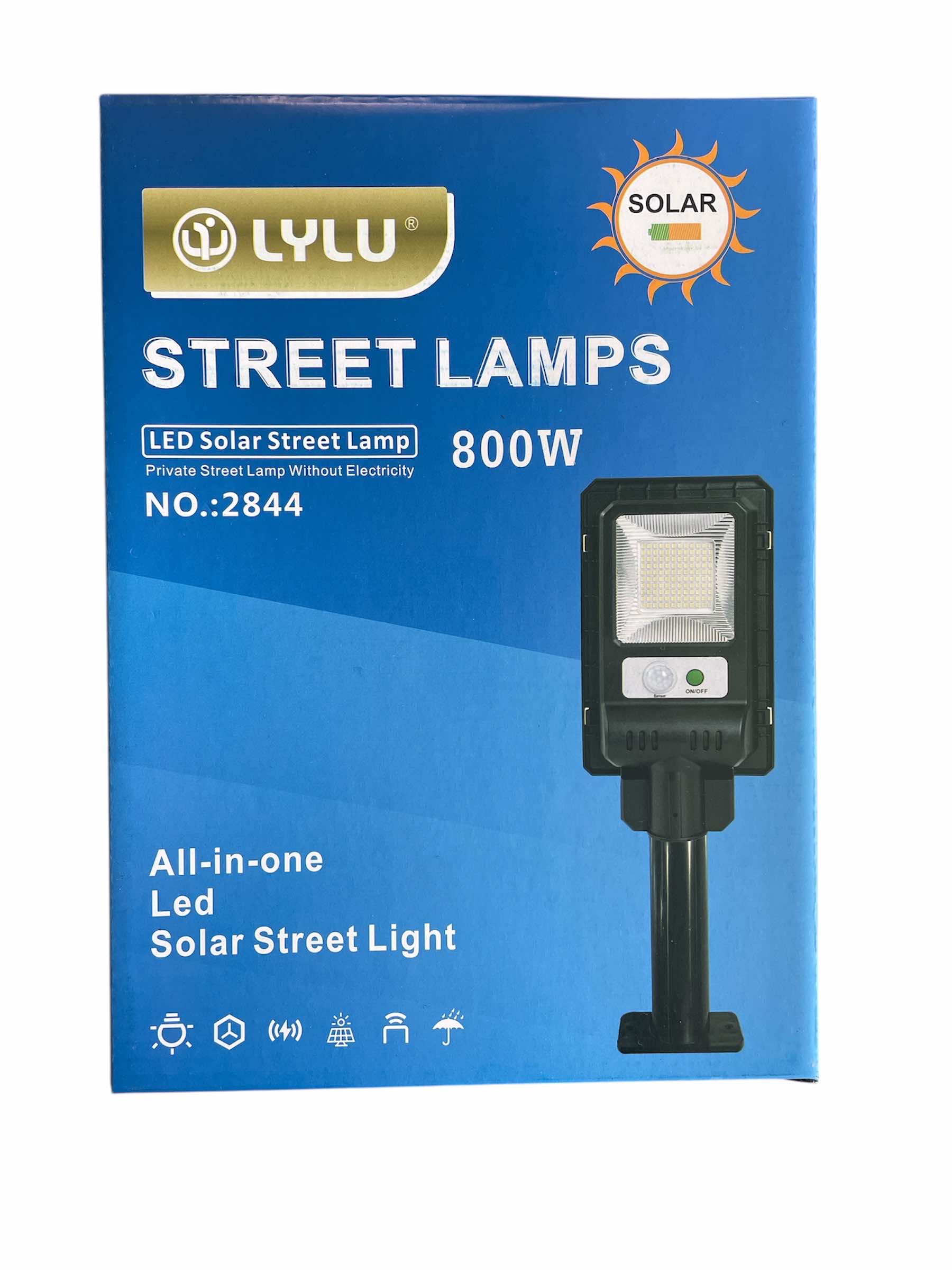 Соларни Лампи LYLU 800W | 5 бр. със Стойки ДОМ И ГРАДИНА Соларни Лампи LYLU 800W | 5 бр. със Стойки