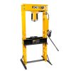Пневмо-хидравлична преса JCB 40 тона с вграден манометър.