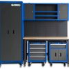 Комплект работна маса и шкафове HAWEK 6в1