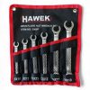 Комплект срязани ключове HAWEK 6 части