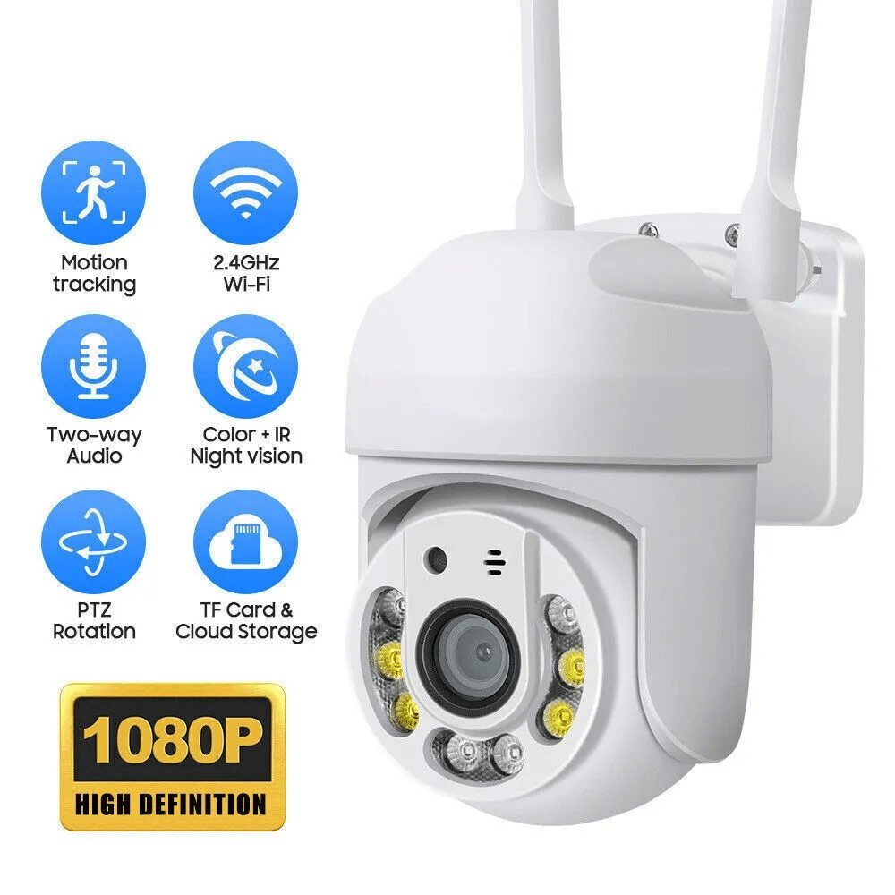 IP въртяща камера Privine 5MPX, 2 бр. | +2×64GB SD, YCC365+ ВИДЕОНАБЛЮДЕНИЕ IP въртяща камера Privine 5MPX, 2 бр. | +2×64GB SD, YCC365+