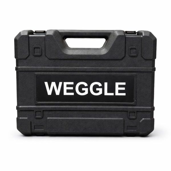 Ударен винтоверт WEGGLE | 36V 10Ah, 2 батерии, 111 части АКУМУЛАТОРНИ ИНСТРУМЕНТИ Комплектът с всички аксесоари – битове, свредла, отвертки и ръчни инструменти.