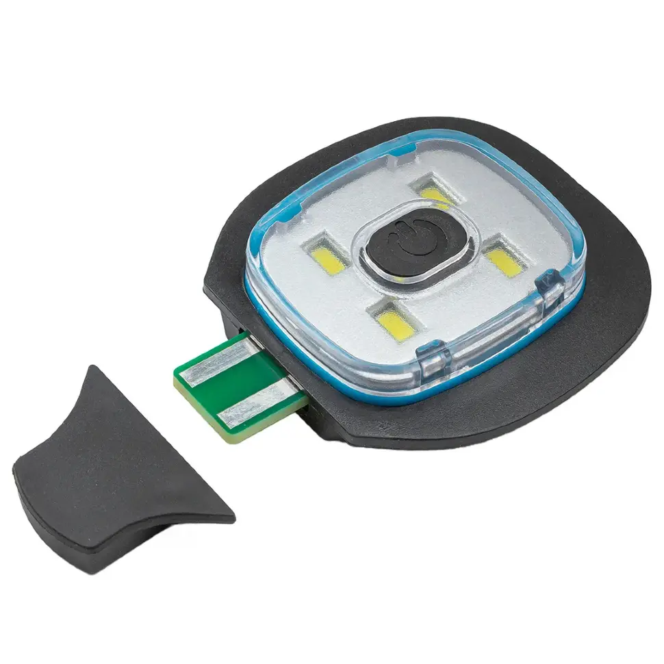 Шапка с LED Лампа ROCKFORCE | USB Зарядна, 3 Режима АВТО Шапка с LED Лампа ROCKFORCE | USB Зарядна, 3 Режима