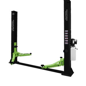 Подемник RockForce 4т | Долна Синхронизация, 220V/380V АВТО Двуколонен подемник RockForce 4т с долна синхронизация.