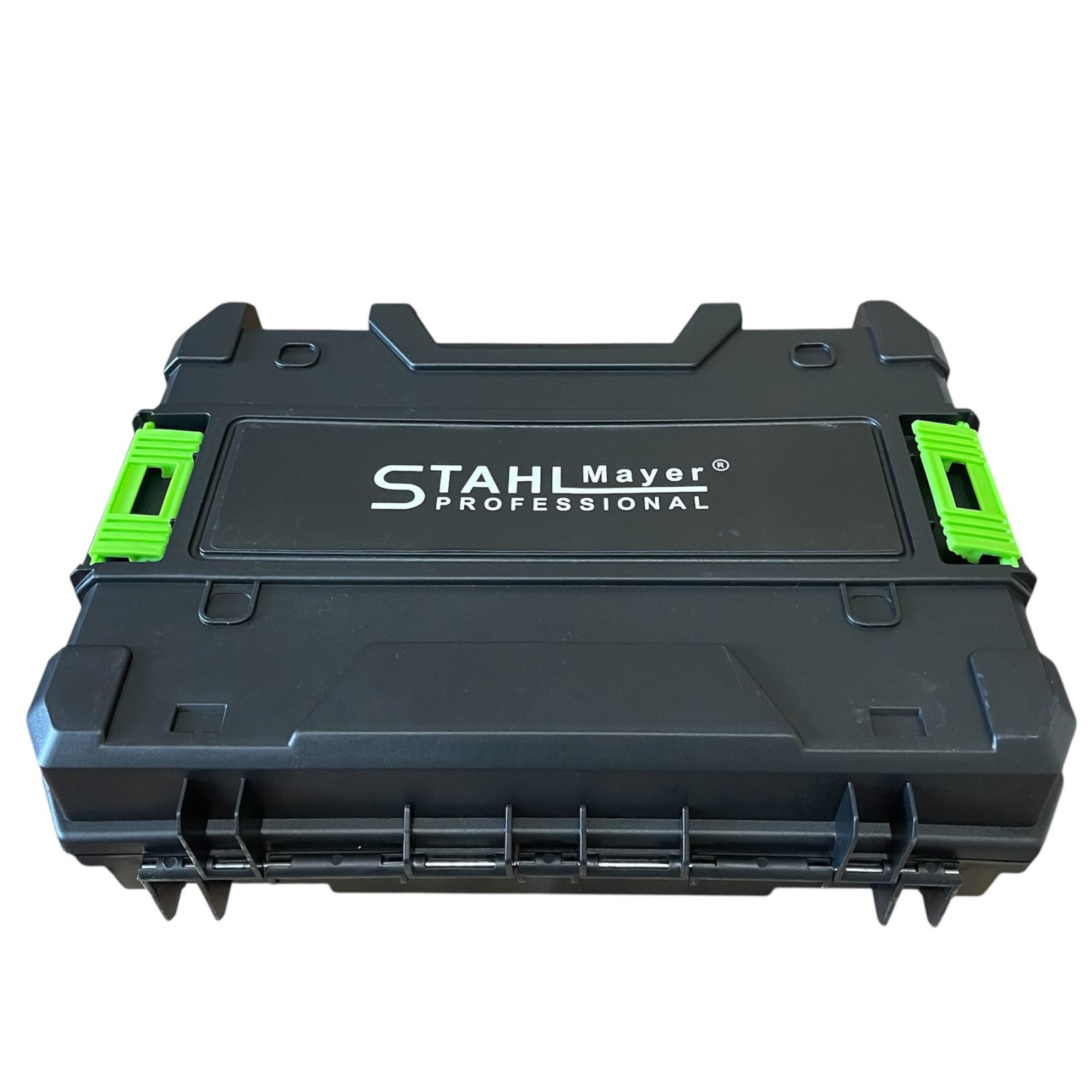 Акумулаторен Саблен Трион STAHLMAYER 36V | 2 Батерии 8Ah АКУМУЛАТОРНИ ИНСТРУМЕНТИ Детайлен изглед на триона с нож и контролите за скорост.