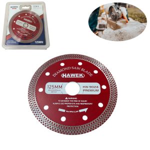 Диамантен диск HAWEK PREMIUM 125 мм за сухо и мокро рязане.