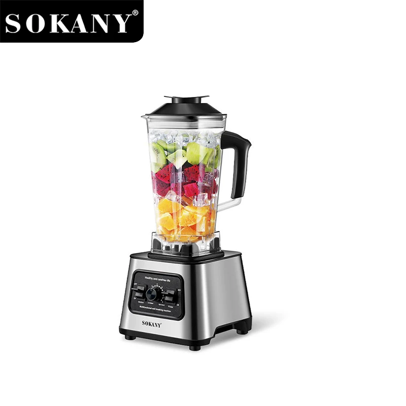 Мултифункционален Блендер SOKANY SK-999 | 6000W, 2.5L ДОМ И ГРАДИНА Мултифункционален блендер SOKANY SK-999 6000W.
