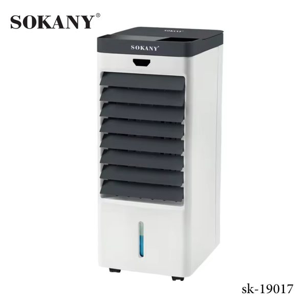 Въздушен Охладител SOKANY SK-19017 | 5L, 3 в 1, 4500 m³/h ДОМ И ГРАДИНА Мобилен въздушен охладител SOKANY SK-19017 с LED дисплей и дистанционно.