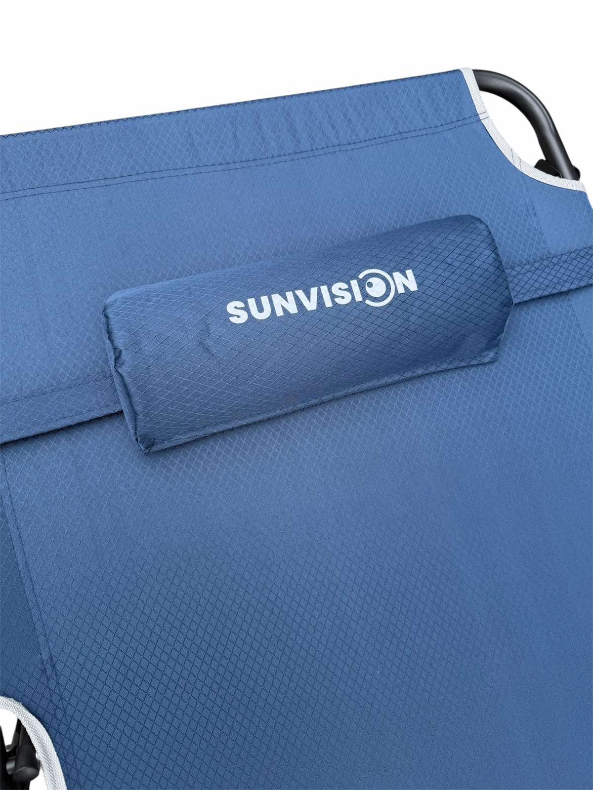 Сгъваем Шезлонг SUNVISION SV-3998 | 200 кг, 5 Позиции ГРАДИНСКИ АРТИКУЛИ Сгъваем походен шезлонг SUNVISION SV-3998 на плажа.