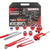 Комплект винторезка HAWEK HW-2059 с 12 части в отворен пластмасов куфар.