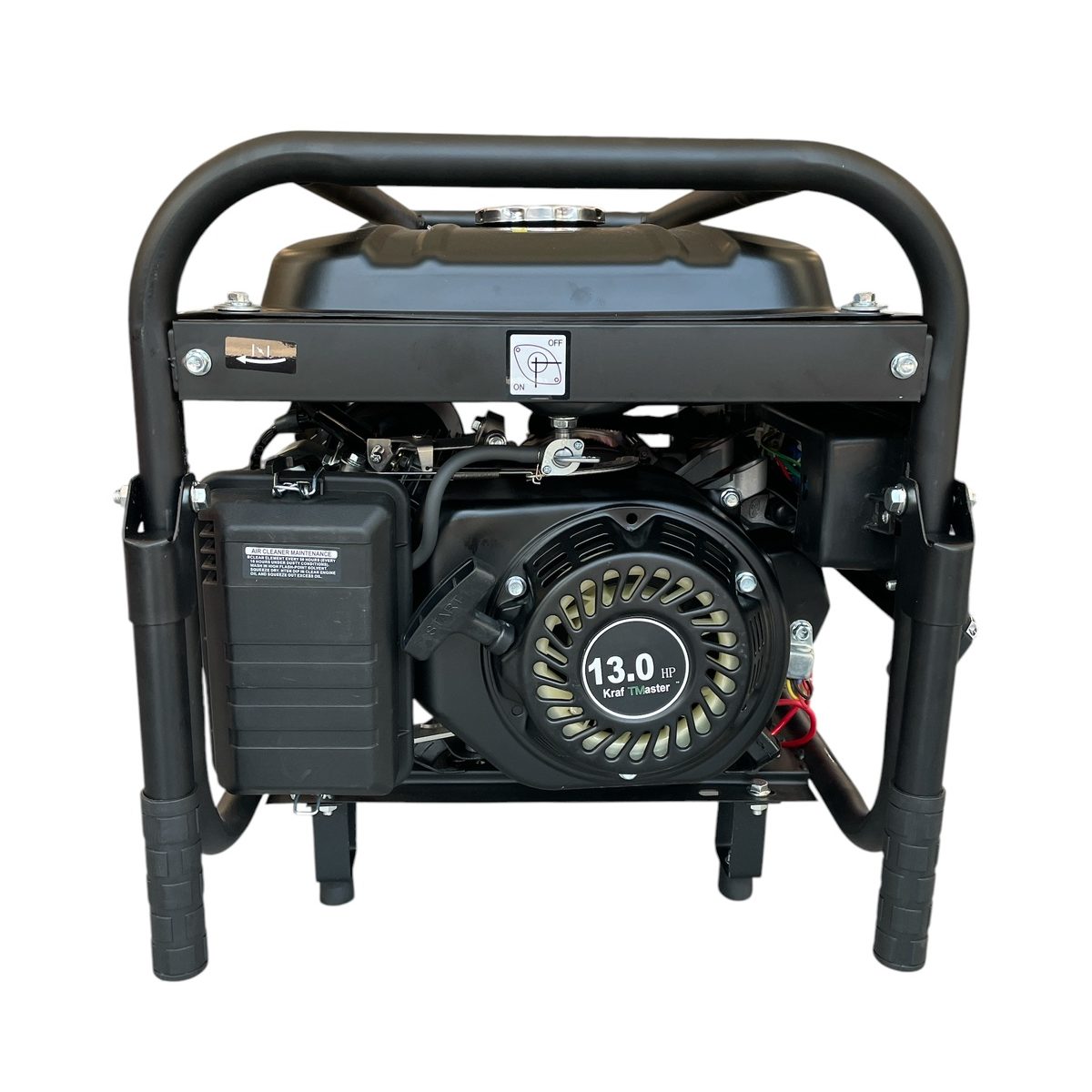Генератор с дистанционно HHY7000FE KRAFTMASTER | 7.5kW АВТО Генератор KRAFTMASTER HHY7000FE с дистанционното управление до него.