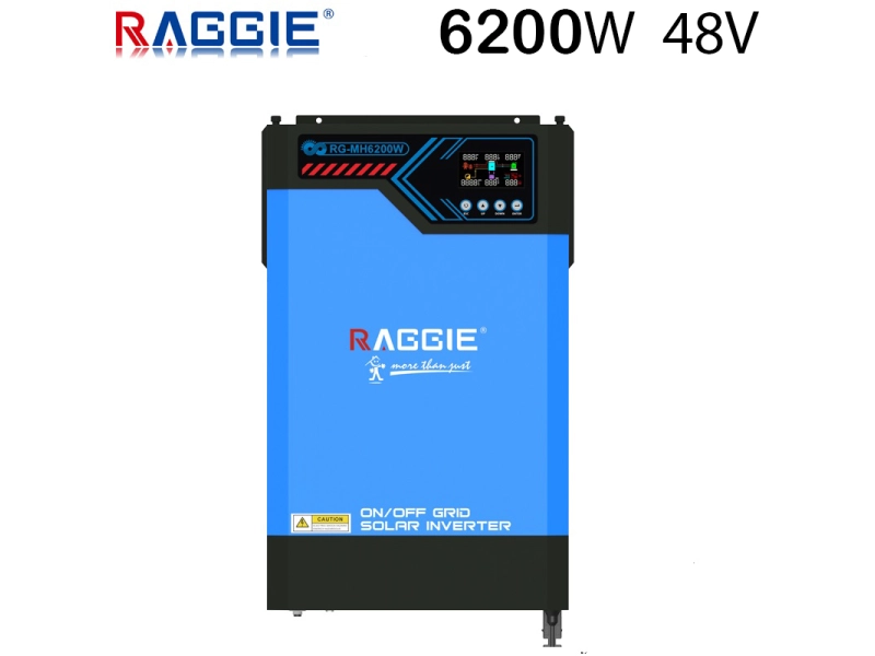 Соларен Хибриден Инвертор RAGGIE 6.2kW | 48V, 6200W ЕЛЕКТРОНИКА Соларен хибриден инвертор RAGGIE 6200W.
