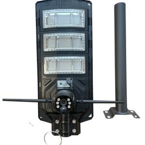 Соларна лампа 1800W с вградена 4G камера.