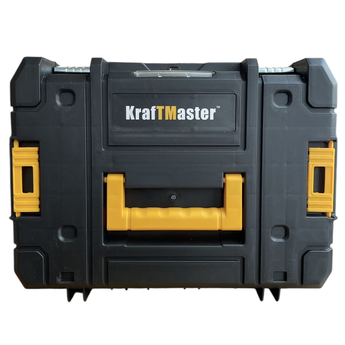 Комплект Ъглошлайф + Гайковерт KraftMaster | 36V 8Ah АКУМУЛАТОРНИ ГАЙКОВЕРТИ Детайлен изглед на ъглошлайфа, гайковерта и двете батерии.