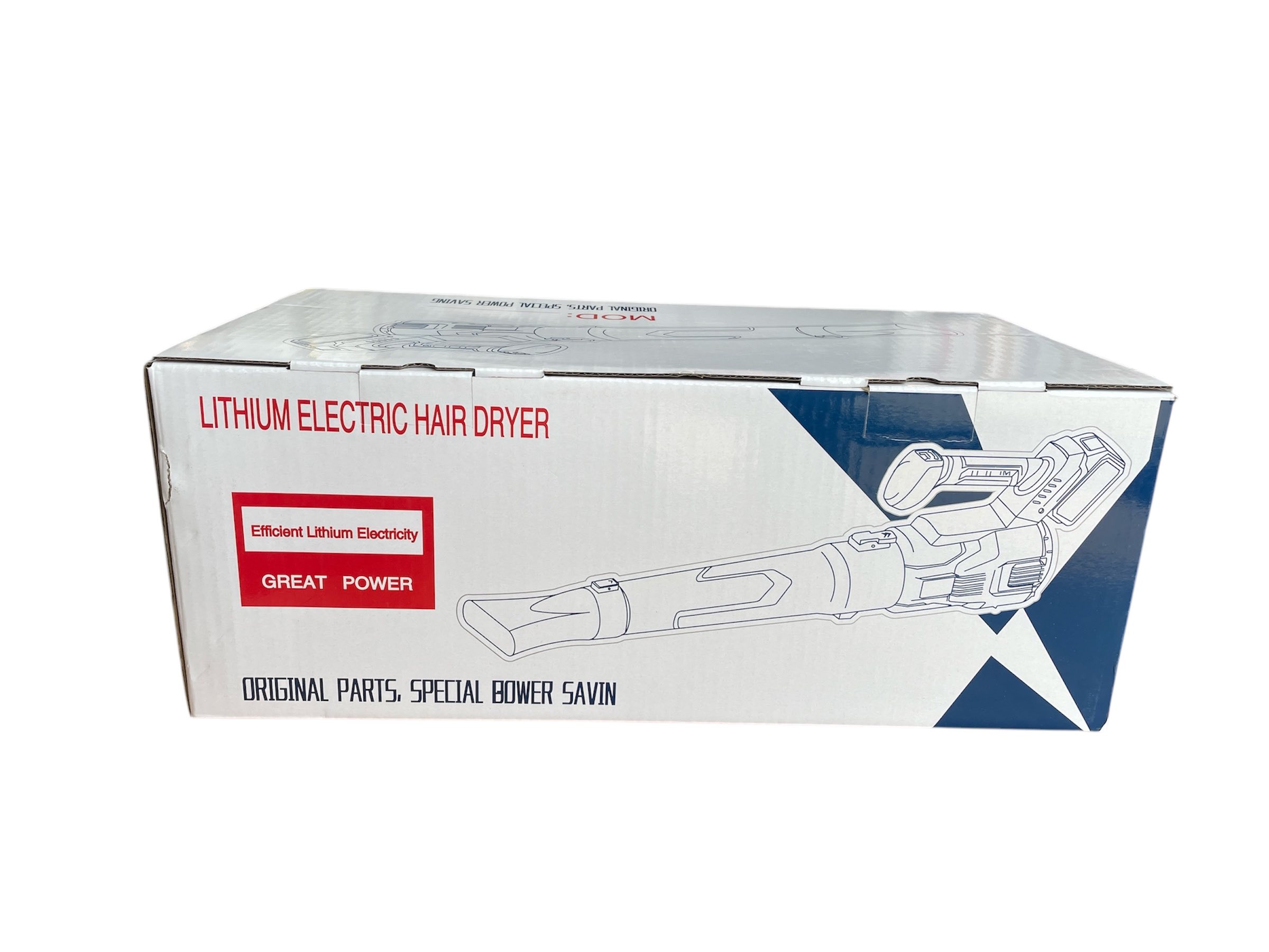 Акумулаторна Духалка KraftRoyal 36V | 8Ah, 270 км/ч, 120 м³/ч ГРАДИНСКИ АРТИКУЛИ Детайлен изглед на дисплея и накрайниците.