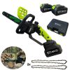 Акумулаторна резачка STAHLMAYER 36V с 12" шина и LED дисплей.