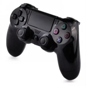 Безжичен контролер за PS4 с LED светлинен индикатор и аналогови стикове.