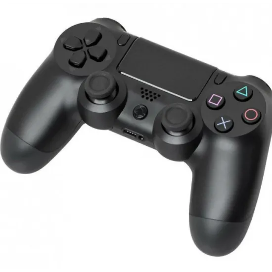 Джойстик за PlayStation 4 | DualShock 4, безжичен, вибрация ЕЛЕКТРОНИКА Безжичен контролер за PS4 с LED светлинен индикатор и аналогови стикове.