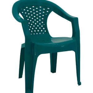 Градински стол TUSEM | 85×50×45 см, UV устойчив ГРАДИНСКИ МЕБЕЛИ Пластмасовият стол отблизо, показващ качествената изработка.