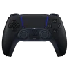 Джойстик за PlayStation 5 DualSense с матов черен корпус и адаптивни спусъци.