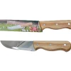 Кухненски нож Feng Feng TM6149 с дължина 27.5 см, дървена дръжка и острие от неръждаема стомана.